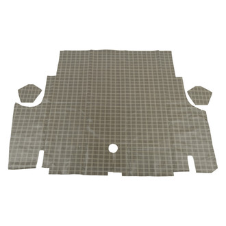 Scott Drake® - Tan Rubber Trunk Mat