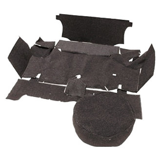 Scott Drake® - Black Trunk Carpet Kit