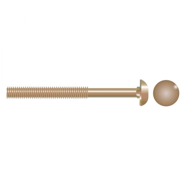  Seachoice® - 1/4"-20 x 5" 655 Silicon Bronze Carriage Bolts