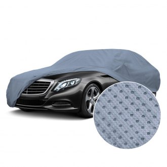 Weatherproof Polyester Blue CARTREND Full car Cover New Generation Size XL for BMW 5 Series and Similar Models