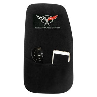 Seat Armour® - Black Cotton/Terry Velour Console Cover