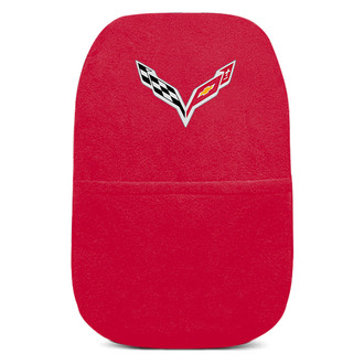 Seat Armour® - Adrenaline Red Cotton/Terry Velour Console Cover