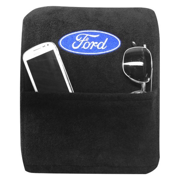  Seat Armour® - Black Cotton/Terry Velour Console Cover