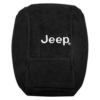 Seat Armour® - Black Cotton/Terry Velour Console Cover