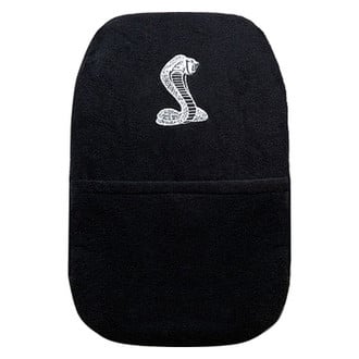 Seat Armour® - Black Cotton/Terry Velour Console Cover