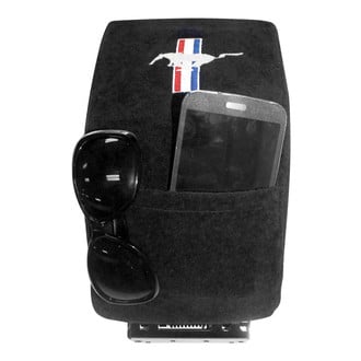 Seat Armour® - Black Cotton/Terry Velour Console Cover