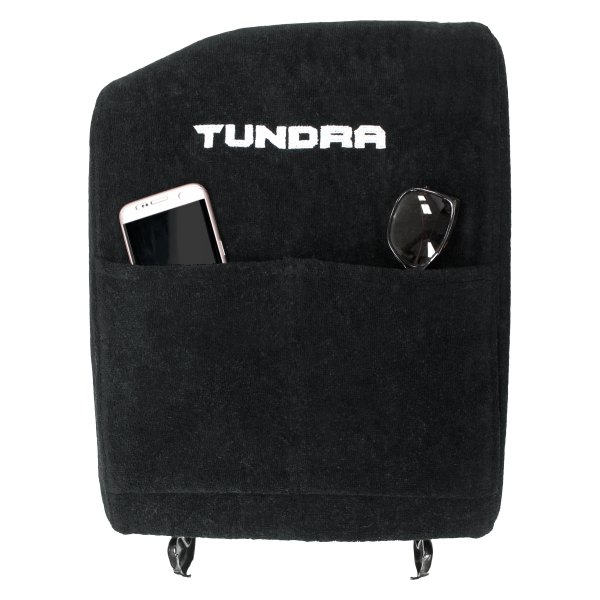 Seat Armour® - Black Cotton/Terry Velour Console Cover