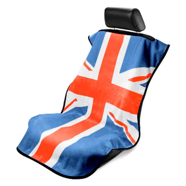  Seat Armour® - Red/White/Blue Towel Seat Cover with British Flag