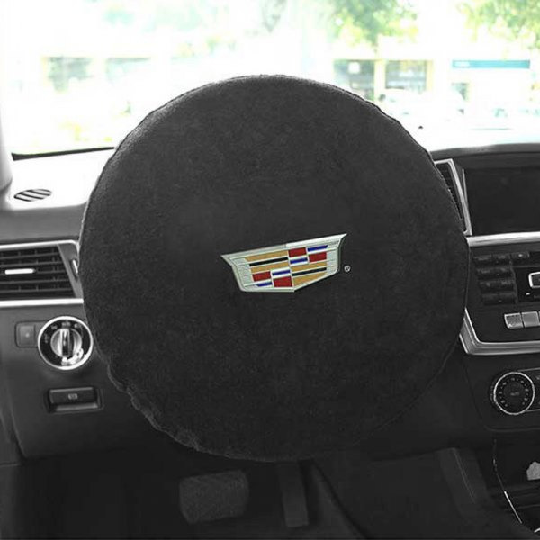 Seat Armour® - Steering Wheel Cover with Cadillac Logo