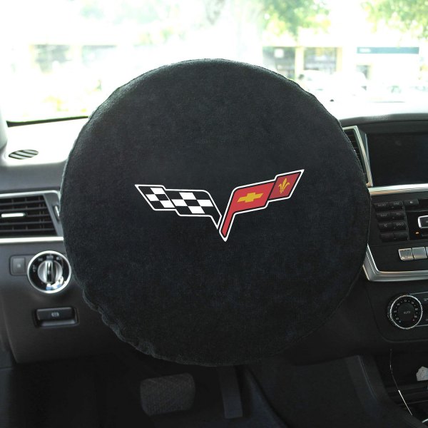 Seat Armour® - Steering Wheel Cover with Corvette C6 Logo