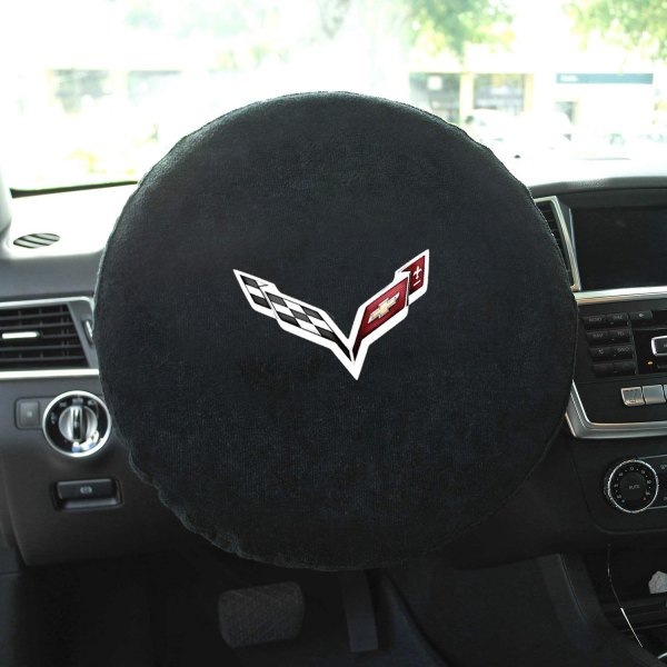 Seat Armour® - Steering Wheel Cover with Corvette C7 Logo