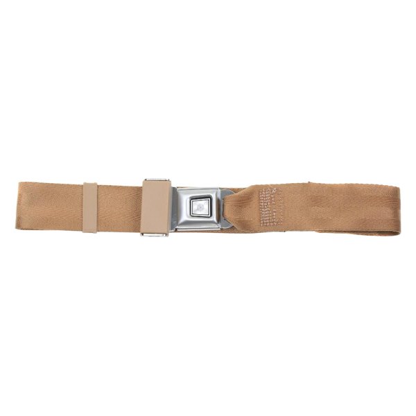 Seatbelt Solutions® - 2-Point Rear Non-Retractable Lap Belt, Black