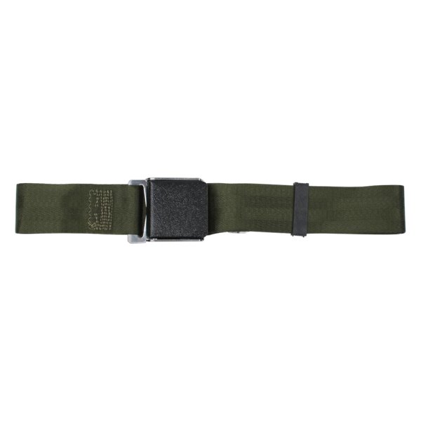  Seatbelt Solutions® - 2-Point 60" Non-Retractable Lap Belt, Military Green