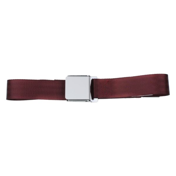  Seatbelt Solutions® - 2-Point 74" Non-Retractable Lap Belt, Red Wine