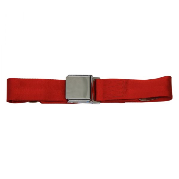  Seatbelt Solutions® - 2-Point Rear Non-Retractable Lap Belt, Military Green