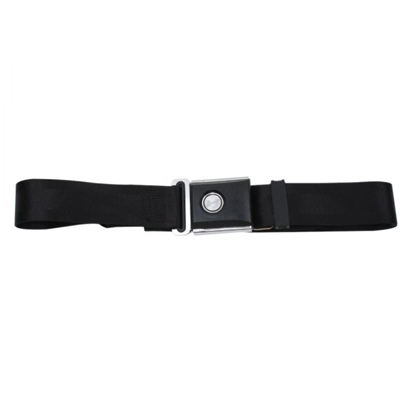  Seatbelt Solutions® - 2-Point Non-Retractable Lap Belt, Black