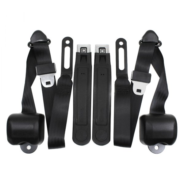 Seatbelt Solutions® CHT73876005BUC 3Point Retractable Seat Belts, Gray