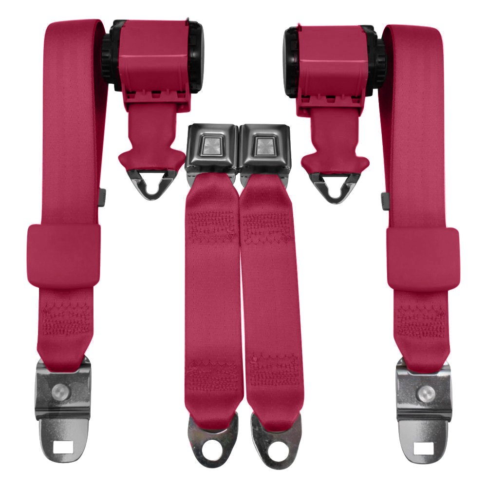 Seatbelt Solutions® Economy Series 3 Point NonRetractable Seat Belts and Shoulder Retractors