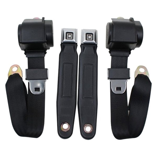 Seatbelt Solutions® - Chevy Corvette 1967 3-Point Seat Belts Conversion Kit