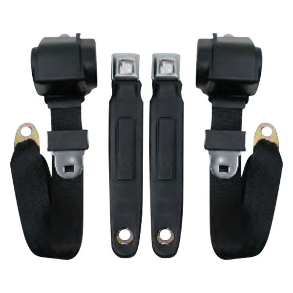 Seatbelt Solutions® Chevy Corvette 1963 3Point Seat Belts Conversion Kit