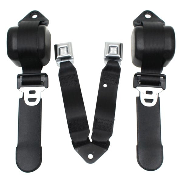 Seatbelt Solutions® Q9295R3000 - 3-Point Rear Retractable Seat Belts ...