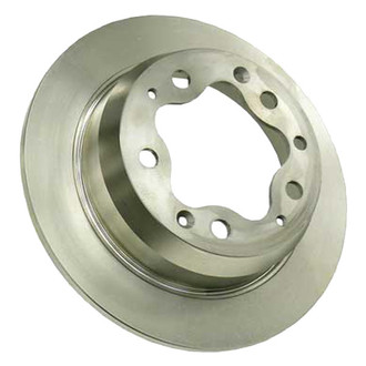Sebro® - Solid Coated Rear Passenger Side Brake Rotor
