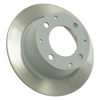 Sebro® - Solid Coated Rear Passenger Side Brake Rotor