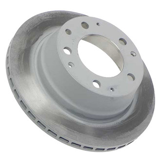 Sebro® - Solid Coated Vented Rear Passenger Side Brake Rotor