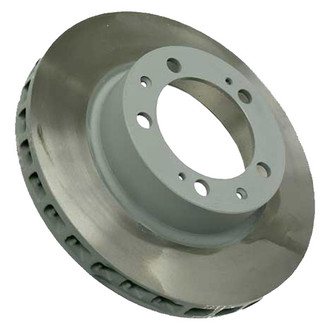 Sebro® - Solid Coated Front Passenger Side Brake Rotor