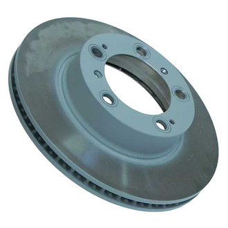 Sebro® - Solid Coated Front Driver Side Brake Rotor