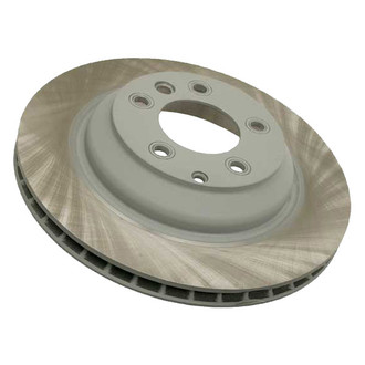 Sebro® - Solid Coated Rear Driver Side Brake Rotor