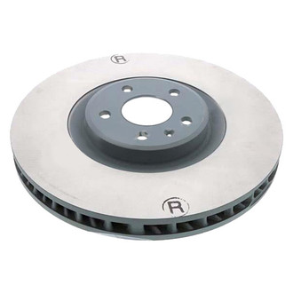 Sebro® - Solid Coated Front Passenger Side Brake Rotor