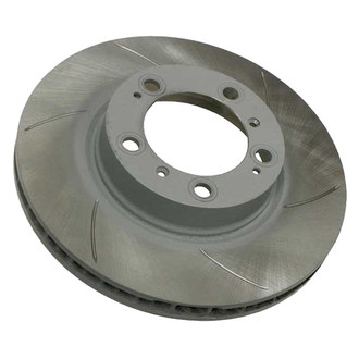 Sebro® - Slotted Front Passenger Side Brake Rotor