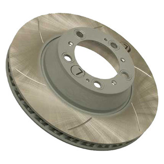 Sebro® - Slotted Rear Driver Side Brake Rotor