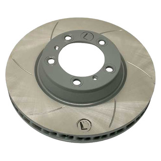 Sebro® - Slotted Front Driver Side Brake Rotor