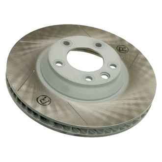 Sebro® - Slotted Front Passenger Side Brake Rotor