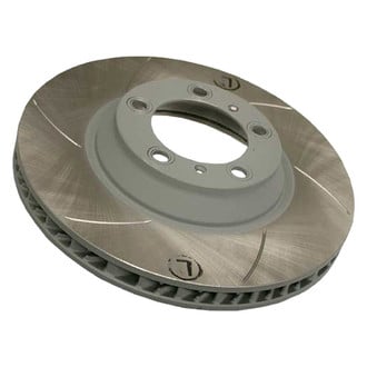 Sebro® - Slotted Front Driver Side Brake Rotor