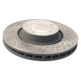 Sebro® - Plain Front Driver Side Brake Rotor