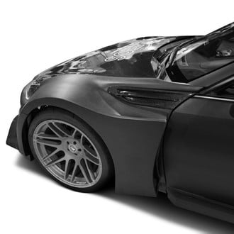 Seibon® - BR-Style Gloss Carbon Fiber Front Fender Ducts