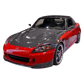 Seibon® - 10mm Wider Gloss Carbon Fiber Front Fenders