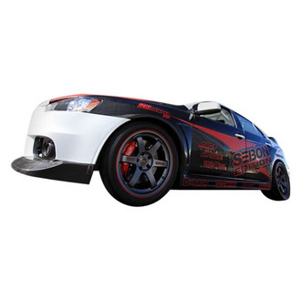 Seibon® - 10mm Wider Gloss Carbon Fiber Front Fenders