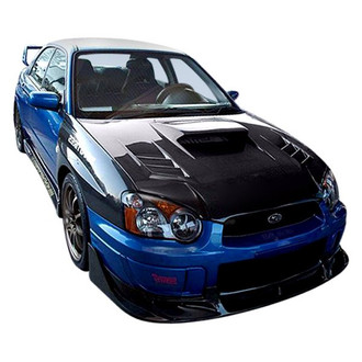 Seibon® - CW-Style Gloss Carbon Fiber Front Bumper Lip