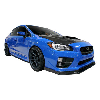 Seibon® - MB3-Style Gloss Carbon Fiber Front Bumper Lip