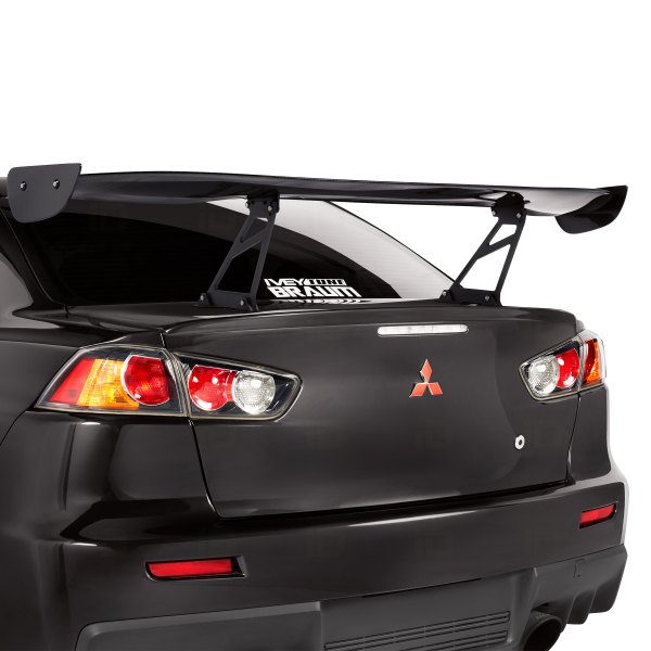 Seibon GT-Style Gloss Black Carbon Fiber Rear Wing (Rear Wing, 58.25 x 26.5 x 7.5 x 11'')