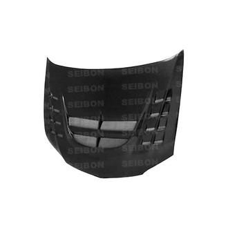 Seibon® HD0305MITEVO8-CWII - CWII-Style Gloss Carbon Fiber Hood