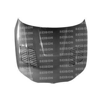 Seibon® - GTR-Style Gloss Carbon Fiber Hood