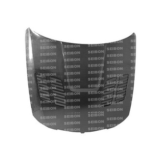 Seibon® - GTR-Style Gloss Carbon Fiber Hood