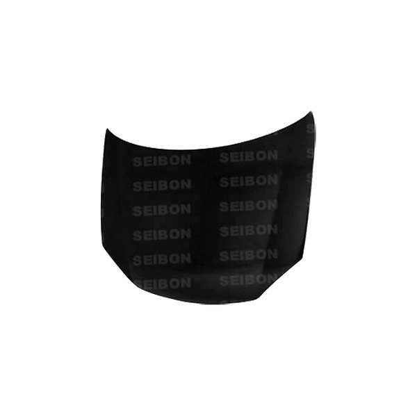 Seibon® - OE-Style Gloss Carbon Fiber Hood with Shaved Emblem