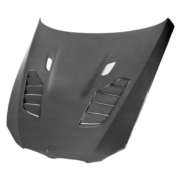 Seibon® - CT-Style Gloss Carbon Fiber Hood