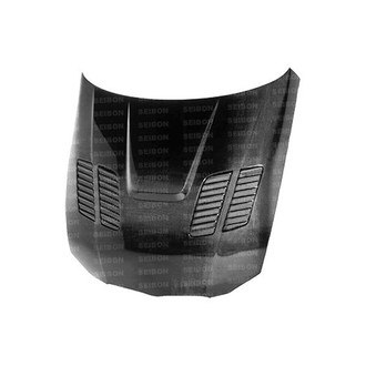 Seibon® - GTR-Style Gloss Carbon Fiber Hood